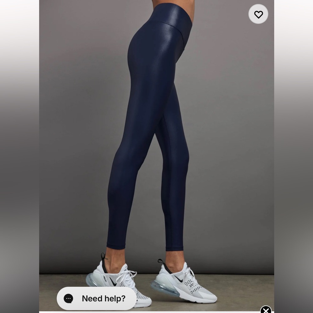Carbon38 Navy High-Rise Leggings